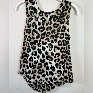 Banana Republic cheetah leopard Pattern Tank, extra small